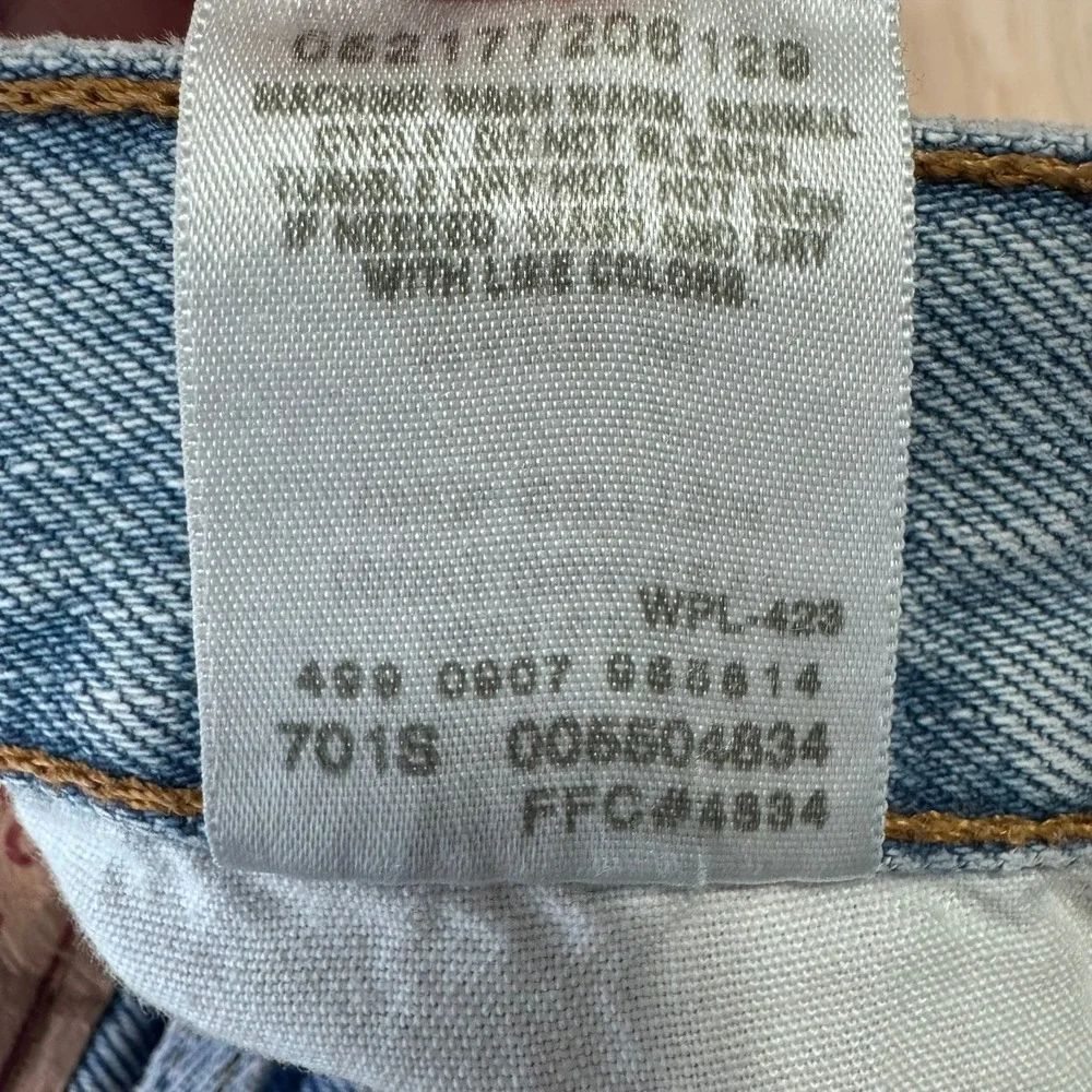 VTG Levi's 550 Relaxed‎ Fit Men's Jeans 32x31 Denim Classic 100% Cotton Straight